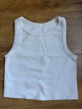 Women's NikiBiki Chevron Highneck Crop Tank Top